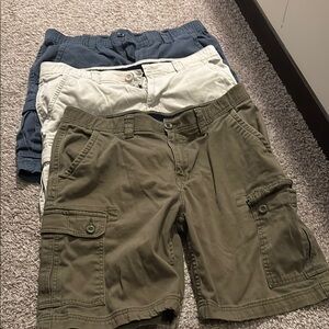Lot of 3 pairs men’s shorts size 36